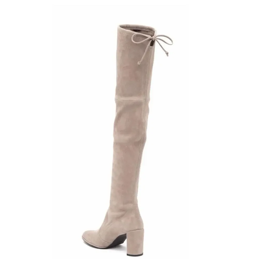 SW Landmark Thigh-High Block Heel Boot (Topsue)